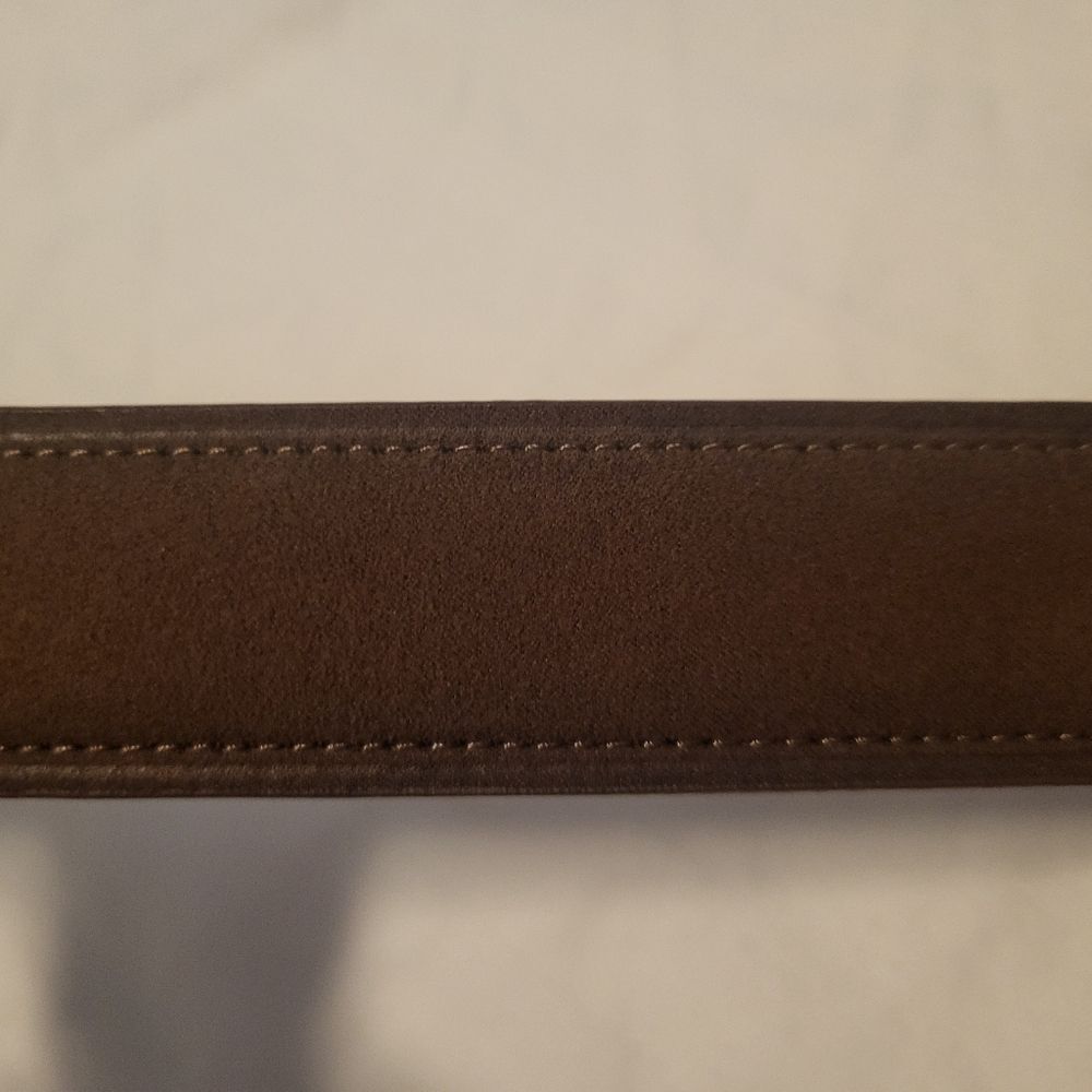 Donald J. Trump Bundle Brown 2 Genuine Leather Belts, Waist 36 - Picture 14 of 16
